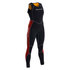 Neil Pryde Womens Elite 3Mm Firewire Long Jane Гидрокостюм - Черный / Сливовый