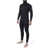 Rip Curl Dawn Patrol 5 / 4Мм Сундук С Капюшоном На Молнии Гидрокостюм Wsm9Bm- Черный