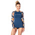 Топ Для Женщин Rip Curl Ls Uv Rash - Sunsetter Blue - Wlu9Lw