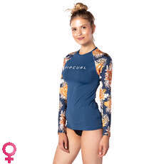 Топ Для Женщин Rip Curl Ls Uv Rash - Sunsetter Blue - Wlu9Lw Топ Для Женщин Rip Curl Ls Uv Rash - Sunsetter Blue - Wlu9Lw
