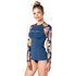 Топ Для Женщин Rip Curl Ls Uv Rash - Sunsetter Blue - Wlu9Lw