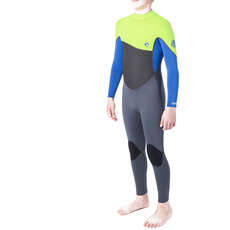 Гидрокостюм Rip Curl Junior Omega 5 / 3Мм С Молнией Сзади - Лайм - Wsm9Sb
