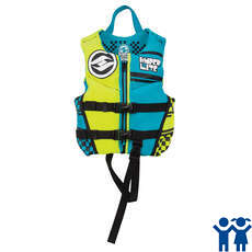 Hyperlite Childs Indy Вейкборд Жилет - Flouro Желтый