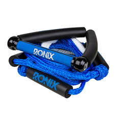 Ronix 25 'bungee Surf Rope С Ручкой - Синий / Серебристый