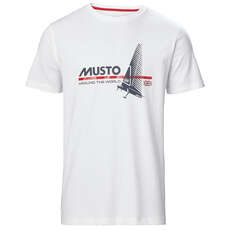 Футболка Musto Ocean Born Белый 82060