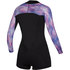 Mystic Womens Diva 2 / 2Mm F-Zip Longarm Shorty Wetsuit - Черный / Фиолетовый 200071