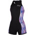 Mystic Womens Diva 2 / 2Mm Back-Zip Short John Wetsuit - Черный / Фиолетовый 200074