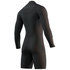 Гидрокостюм Mystic Marshall 3/2 Gbs Longarm Shorty Frontzip - Черный 210112