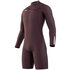 Гидрокостюм Mystic Marshall 3/2 Gbs Longarm Shorty Frontzip - Мерло 210112