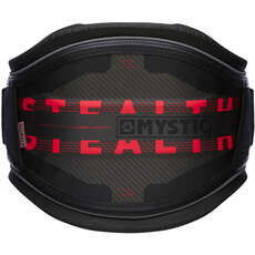 Mystic Stealth Carbon Waist Harness No Spreader Bar  - Черный / Красный 200090