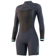 Женский Гидрокостюм Longarm Shorty Wetsuit 3/2 Мм От Mystic 2023 - Night Blue 210322