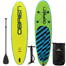Obrien Kona 10'6 "надувной Пакет Sup - Лайм 2201220 Obrien Kona 10'6 "надувной Пакет Sup - Лайм 2201220