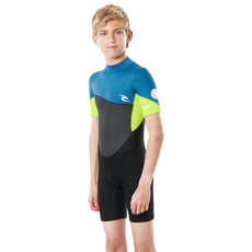 Rip Curl Junior Omega 1.5Mm Shorty Wetsuit - Неоново-Лаймовый Wspyfb