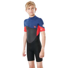 Rip Curl Junior Omega 1.5Mm Shorty Wetsuit - Неоново-Красный Wspyfb