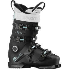 Лыжные Ботинки Женщины Salomon S / Max 80 On Piste  - Black / Sterling Blue