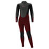 Sola Kids Fire 5 / 4Mm Back Zip Wetsuit - Черный / Бордовый A1508