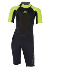 Гидрокостюм Shorty Sola Junior Storm 3/2 Мм — Графитовый/зеленый A1723