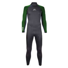 Гидрокостюм Sola Blaze 5/4 Мм Gbs Back Zip - Черный / Лесной A1502