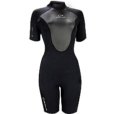 Гидрокостюм Женщины Sola Ignite 3 / 2Mm Shorty - Volcanic Black A1722 Гидрокостюм Женщины Sola Ignite 3 / 2Mm Shorty - Volcanic Black A1722