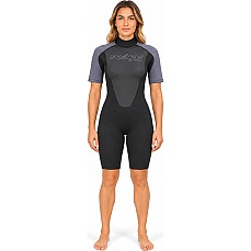 Гидрокостюм Shorty Womens Swarm3 3/2 Мм - Черный / Графитовый 250986 Гидрокостюм Shorty Womens Swarm3 3/2 Мм - Черный / Графитовый 250986