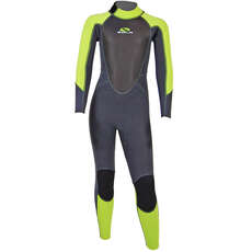 Гидрокостюм Sola Junior Storm 3 / 2Mm Fullsuit 2023 - Зеленый Графит