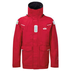 Gill Os2 Offshore / Coastal Sailing Jacket  - Red Os25J