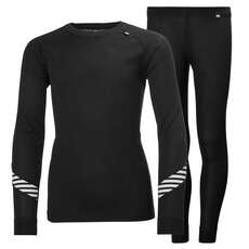 Helly Hansen Junior Lifa Thermal Set - Черный 26665