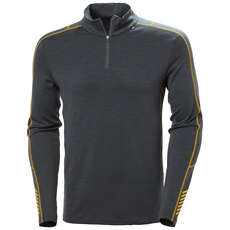 Термобелье Helly Hansen Hh Lifa Merino Lightweight 1/2 Zip  - Шифер 49369