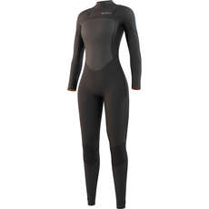 Mystic Womens Gem 5/4 Chest-Zip Гидрокостюм - Черный 220086