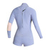 Mystic Womens Lunar 2/2Mm Longarm Shorty Гидрокостюм С Молнией Сзади - Пастельный Сиреневый