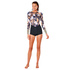 Женский Гидрокостюм Rip Curl G-Bomb 1Mm Ls Boyleg Spring — Черный/золотой 114Wsp