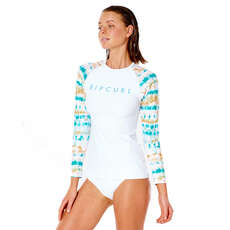 Rip Curl Womens Summer Breeze Ls Uv Rash Top - Белый - 117Wrv