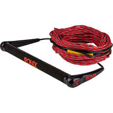 Веревка И Ручка Для Вейкборда Ronix Combo 4.0 - Красный