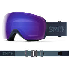 Снежные Очки Smith Skyline Xl - French Navy / Chromapop Violet Mirror Снежные Очки Smith Skyline Xl - French Navy / Chromapop Violet Mirror
