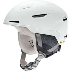 Снежный Шлем Женщины Smith Vida Mips Koyrod - Matt Satin White Снежный Шлем Женщины Smith Vida Mips Koyrod - Matt Satin White