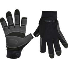 Перчатки Для Парусного Спорта Typhoon Raceline 2.0 Full Finger  — Черные