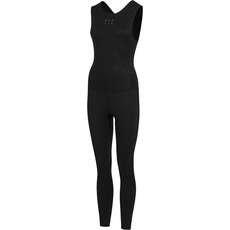 Mystic Womens Brand Длинный Гидрокостюм Jane С Молнией Сзади 2 Мм - Черный 230102