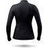 Zhik Womens Eco Spandex Rash Guard Long Sleeve - Black Dtp-0063