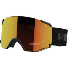 Очки Для Катания На Лыжах/сноуборде Salomon S/view 2024 – Черные/красные
