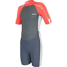 Детский Гидрокостюм Alder Junior Impact 3/2Mm Shorty, Красный Ws23Jis
