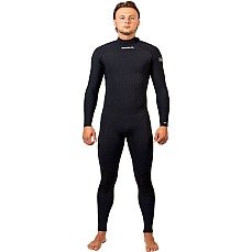 Гидрокостюм Gul Flexor Yulex 3/2Mm С Задней Молнией И Потайным Швом, Модель , Черный Fx1216