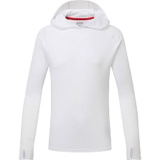 Мужская Толстовка Gill Uv Tec Hoody - Белая Uv016 Мужская Толстовка Gill Uv Tec Hoody - Белая Uv016