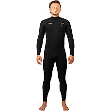 Гидрокостюм Gul Echo Natur 3/2Mm Flatlock Chest-Zip  - Черный Ec1327