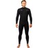 Гидрокостюм Gul Echo Natur 3/2Mm Flatlock Chest-Zip 2026 - Черный Ec1327
