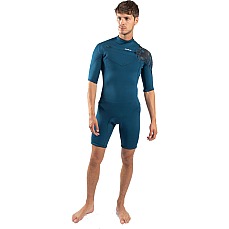 Гидрокостюм Gul Echo Response 3/2Mm Fl Chestzip Shorty - Navy/Nucamo Re3325