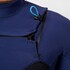 Гидрокостюм Gul Flexor Yulex 4/3Mm С Потайным Швом И Застежкой-Молнией На Груди - Черно-Синий Fx1220