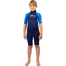 Гидрокостюм Gul Junior G-Force Natur 3/2Mm Shorty  - Темно-Синий/Синий Gf3307
