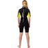 Гидрокостюм Gul Junior Response Natur 3/2Mm Shorty 2026 - Black/Lime Re3322