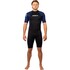 Гидрокостюм Gul G-Force 3/2Mm Backzip Shorty 2026 - Черный/Темно-Синий
