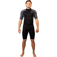 Гидрокостюм Gul Response Narur 3/2Mm Shorty 2026 - Black/Srey Re3319